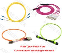 Awire Fiber Optic cable Patch Cord Pigtail SM G652D LC to LC connector for FTTH