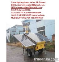 led solar light tower