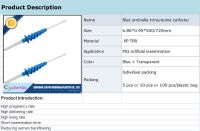 blue umbrella intrauterine catheter