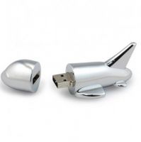 Stainless Steel Plane USB Jump Flash Drive Disk 1GB-64GB