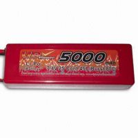 5000mAh 7.4V  Li-po rechargable battery