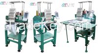 Single Head 12 Needles Embroidery Machine For Baseball / T-shirt , Servo Motor