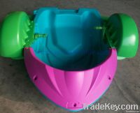 Pedal boat, paddler boat, handle manual boat, boat for kids