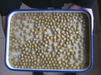 canned green peas