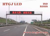 led moving message display