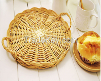 wicker bread tray with handle small wicker tray, cheap price,(factory supplier)