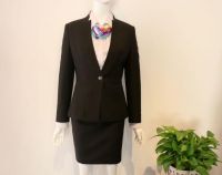 custom uniform formal female suit poly wool