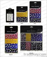 Nail 3 D stickers Glitters flowers