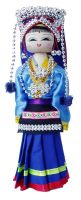 Fashonable Chinese Handmade Minority Costume Dolls