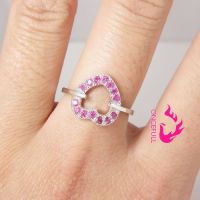 925 silver natural ruby ring