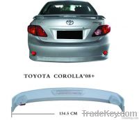 ABS rear spoiler for Corolla 2008