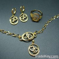 Sterling silver jewelry set