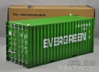 1:20 Shipping Container Model Evergreen