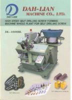 Self-drilling screw forming machine