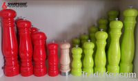 pepper mills with high grand UV  color painting