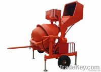 hydrulic tilting drum concrete mixer