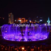 Garden Pond Music Dancing Fountain