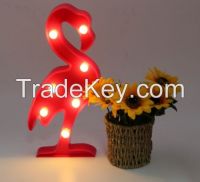 Flamingo led night light