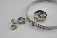 single ear stepless  hose clamp