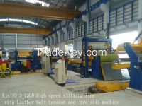 180 m/min High Speed Slitting Line with belt tension