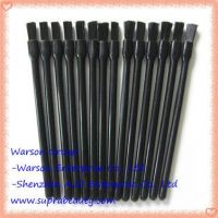 Nylon hair disposable cosmetic applicators