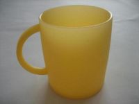 Wholesale 0.33L / 330ml Brand New Plastic Yellow Cup