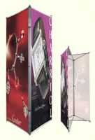 Triple Screen Banner Stand