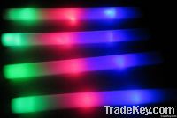 Led foam stick, led flashing foam stick, led glow stick