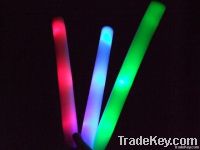 led foam stick , cheap led foam stick , led flashing foam stick, light