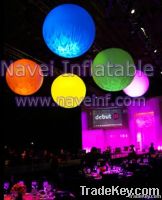 Inflatable lighting decoration balloon