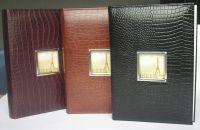 PU leather photo album, book bound