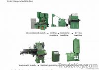 Aerosol spray can production line
