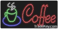 led coffee sign