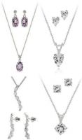 Silver Jewelry Necklace Sets (925 Sterling)