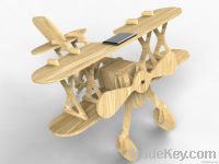 Solar Wooden Airplane