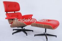 leather eames lounge chair and ottoman replica