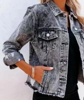 Ladies fashion denim jacket