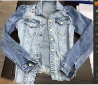 Ladies fashion denim jacket