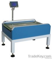 Heavy duty check weigher for big pack and weight products