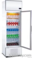 Beverage showcase cooler