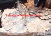 hydraulic rock splitter, concrete splitter and stone splitter