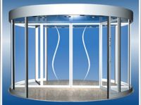 2 wings revolving door