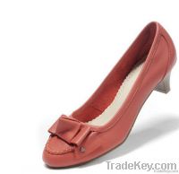 Leather Bow Shoe Clip