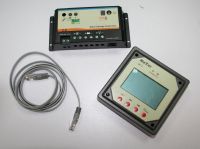 10A 12/24V Solar Controller & Remote meter For Battery