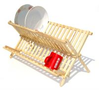 Wooden Bowl Rack