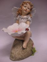 Resin Angel Garden Decoration