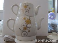 Turkish Ceramics Electric Kettle Tea Set