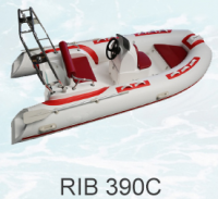 CE 390cm Deep V Fiberglass RIB