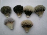 pure badger hair shaving brush head