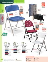 plastic folding chairs